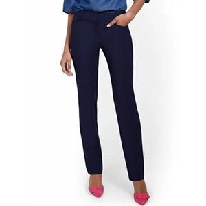 New York & Company-Straight Leg Pants-Blue-Size 2